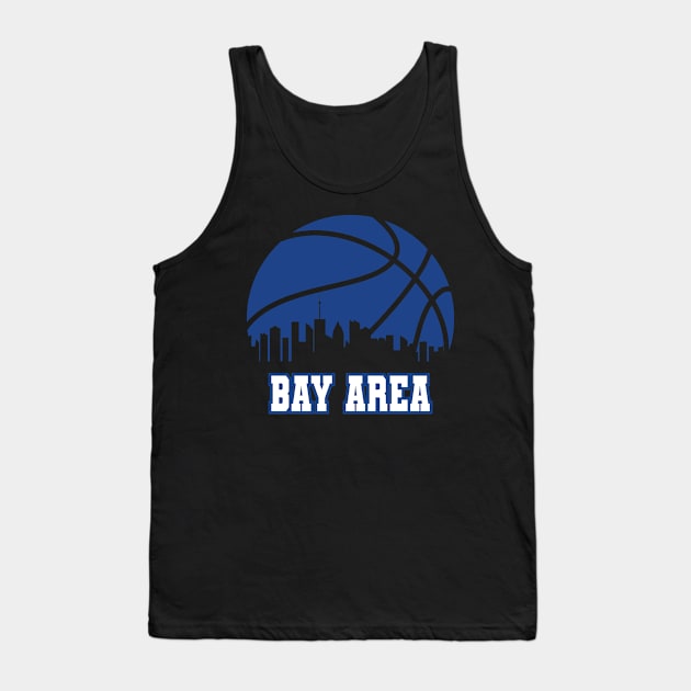 Bay Area Basketball Retro Tank Top by Jurou